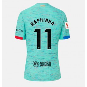 Barcelona Raphinha Belloli #11 Tredje trøje Dame 2023-24 Kort ærmer